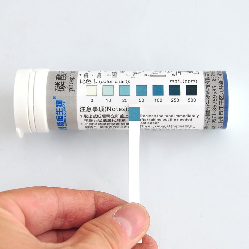 陆恒磷酸根检测试纸 0-500mg/L