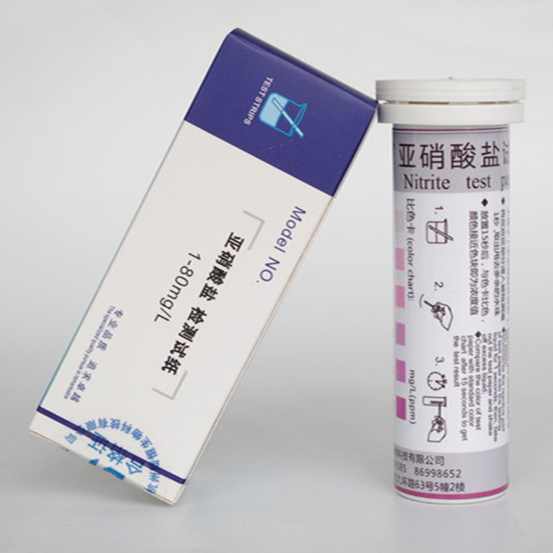 陆恒亚硝酸盐检测试纸 1-80mg/L